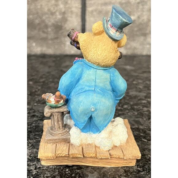 Enesco Moose Creek Crossing “Don’t Make An Ash of Yourself” 1997 Bear #282154 - Picture 4 of 6